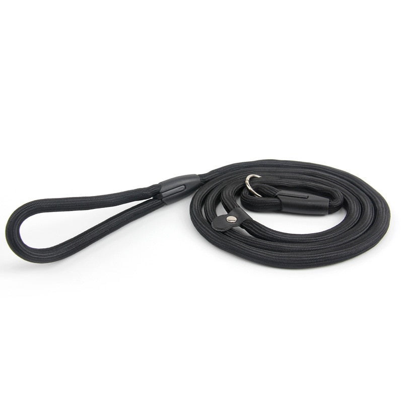 Dog Leash Strong Nylon dog collar Labrador French bulldog Harness Leash Reflective Leash Training Safety Dog Leashes Ropes 0.6cm