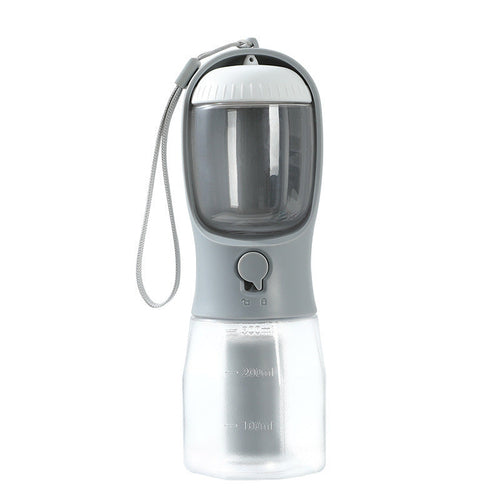 Dog Water Cup Drinking Food Garbage Bag Three-in-one Portable Small