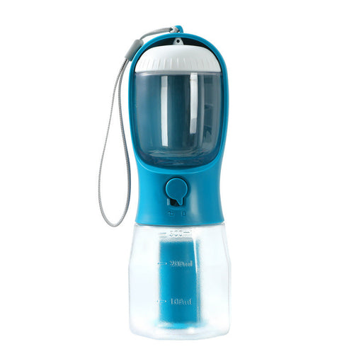 Dog Water Cup Drinking Food Garbage Bag Three-in-one Portable Small
