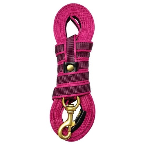 Long Dog Tracking Leash Non Slip Nylon Training