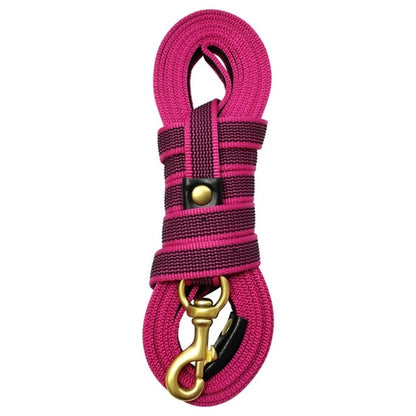 Long Dog Tracking Leash Non Slip Nylon Training