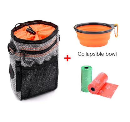 Portable Dog Training Bag Multi-function Treat Snack Pocket Pet Dog