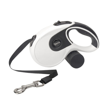 5M Retractable Dog Leashes with poop bag Dispenser