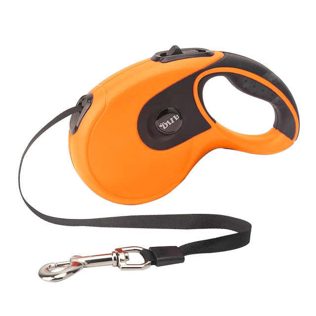 Retractable dog leash sales with poop bags