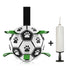 Outdoor Soccer ball for Large Dogs w Pump