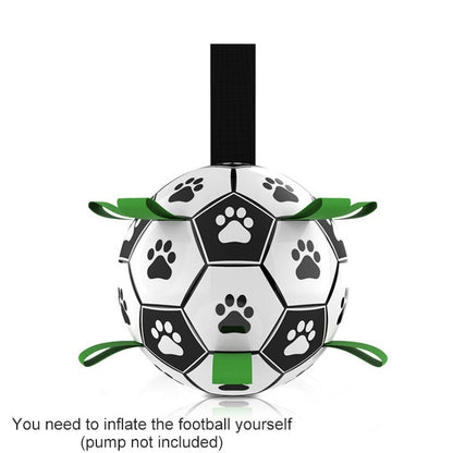 Outdoor Soccer ball for Large Dogs w Pump