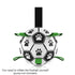 Outdoor Soccer ball for Large Dogs w Pump